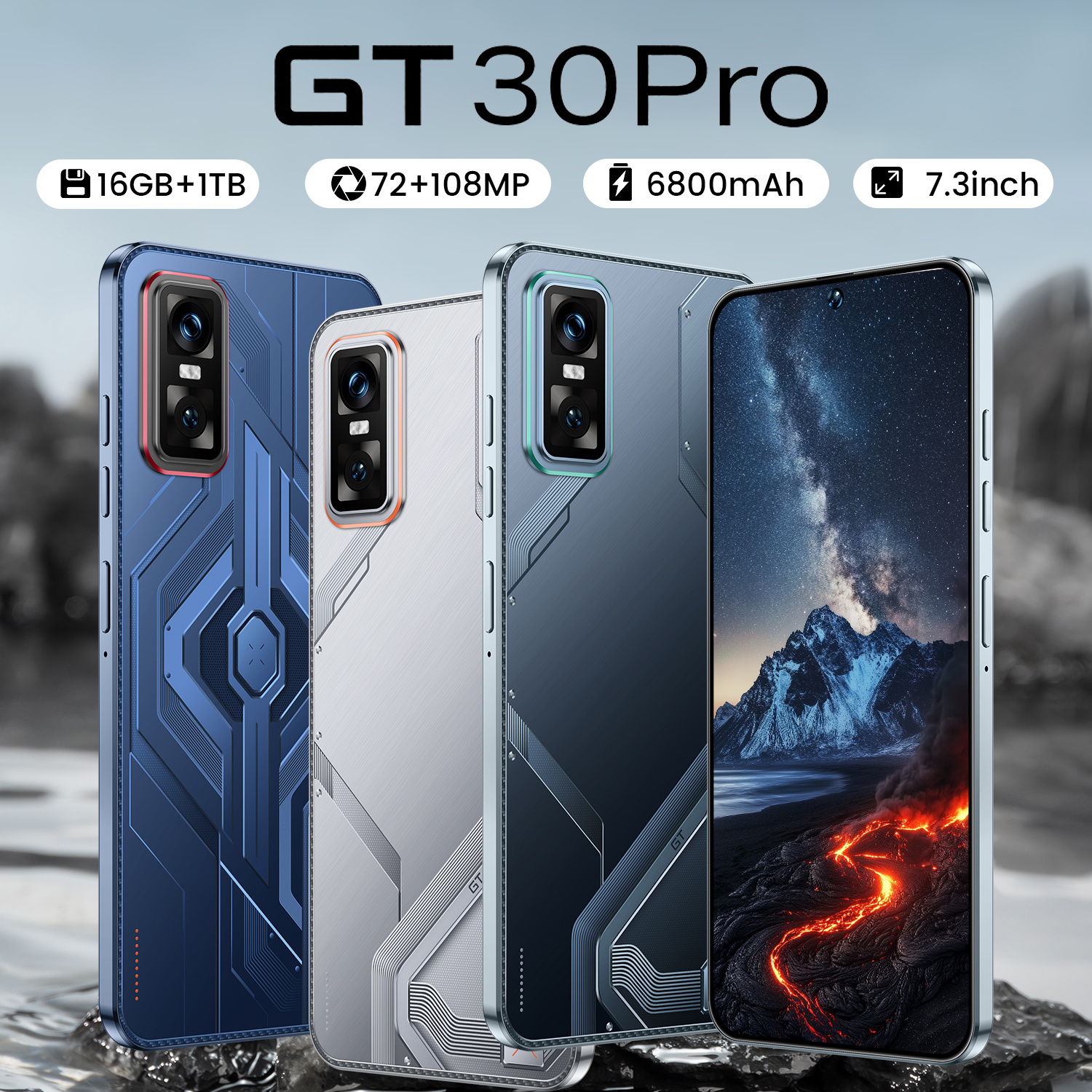 Infinix GT30 Pro 5g Smartphone Cellular Gaming Phone 7.3 Inch 16gb