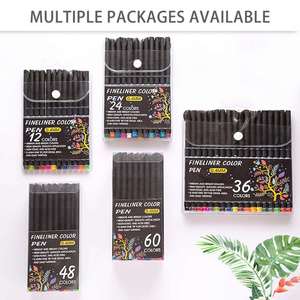 High Quality 0.4mm 100colors Non Toxic Water Based Ink Writing Drawing Art Marker - Product Image 6