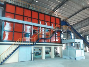 Incinérateur de déchets résidentiels à haute température avec chambre de combustion WTE, modèle T-Tech Vietnam CNC-500T pour brûler les déchets électriques et les ordures - Product Image 2