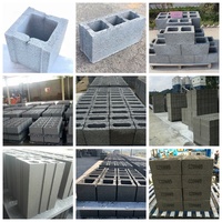 Nouvelle machine à fabriquer des pavés autobloquants HCB, blocs de pavage de jardin en béton avec moteur fiable, machinerie pour blocs de ciment
