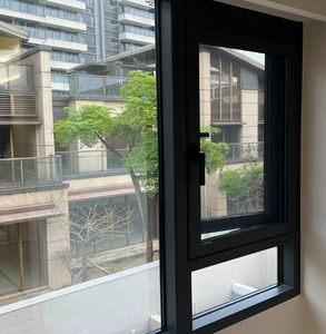 Aluminum Alloy aluminium doors and windows designs casement insulated glass energy saving for hotel custom size - Product Image 3