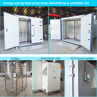 Energiezuinige warmtepomp droogmachine automatische fruit- en groentedroger voor de verwerking van landbouwproducten