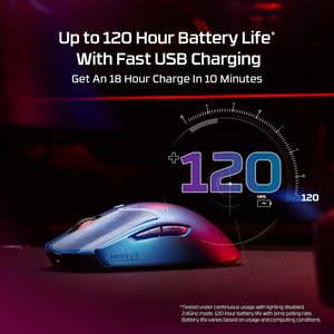 <strong>Hyper</strong> <strong>X</strong> Haste 2 Pro <strong>Pulsefire</strong> 2 S Wireless Gaming <strong>Mouse</strong> 26000 DPI Optical Computer Office - Product Image 3