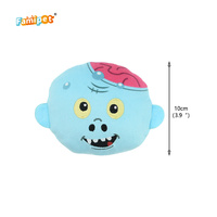 Famipet Fabricant Vente en Gros Personnalisée Nouveau Thème Halloween Design Amusant Jouet en Peluche Doux et Froissé pour Animaux de Compagnie avec Son, Ensemble de Jouets pour Chiens