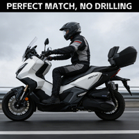 Accessoires pour moto ADV 350, coffre de rangement étanche 50L, coffre arrière pour moto, compatible avec les coffres arrière de la moto Honda ADV350