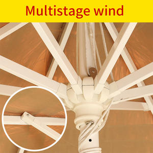 <span class=keywords><strong>Parasol</strong></span> pliant hawaïen d'extérieur Foshan, design moderne, <span class=keywords><strong>parasol</strong></span> de plage avec colonne centrale imperméable, accessoire de jardin en gros - Product Image 3