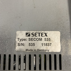 PLC SECOM 535 SN 535 11837 เครื่องย้อมสีพลาสติกอุตสาหกรรมมือสอง ตัวควบคุมคอมพิวเตอร์ PC SECOM 535 เครื่องย้อมสีสิ่งทอ PLC S - Product Image 5