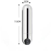 USB wiederauf ladbarer Mini Strong Shock Bullet Vibrator 10 Frequenz Wireless Anal Plug Massage gerät Vibrieren für Eier vibrator