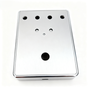 Boîtier de pédale d'effet de guitare en aluminium moulé sous pression, léger et de haute qualité, boîte de pédale d'effet de guitare de type OEM usinée CNC sur mesure - Product Image 1