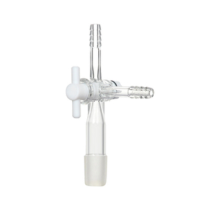 อุปกรณ์ควบคุมการไหลของแก้วในห้องปฏิบัติการพร้อมวาล์ว PTFE สำหรับชิ้นส่วนเครื่องมือ - Product Image 2