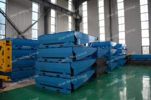 10T 강력한 리프팅 파워 도크 레벨러 고정형 산업용 적재 장비 공장용 - Product Image 4