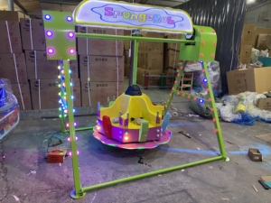 Trenino Elettrico Senza Binari per <span class=keywords><strong>Bambini</strong></span>, Alimentato a Batteria, per Uso Domestico e Centri Commerciali, Costruzione in Metallo, Capacità 500kg - Product Image 3