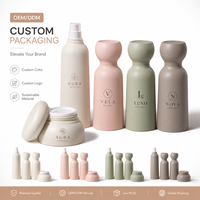 Emballage personnalisé pour ensemble cosmétique avec logo, pot à crème, flacon pompe pour lotion, flacon vaporisateur, 50g, 40ml, 100ml, 120ml, plastique, vente en gros