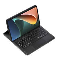 Zert Keyboard proyeksi tata letak Prancis, untuk Lenovo M10 Plus dengan Touchpad dan M10 HD 10.1 inci casing Tablet