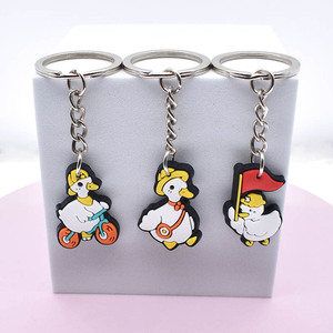 Không thấm nước đa chức năng Carabiner <span class=keywords><strong>Keychain</strong></span> cho các hoạt động ngoài trời dễ thương Vịt PVC khuyến mại phụ kiện quan trọng tùy chỉnh <span class=keywords><strong>Keychain</strong></span> - Product Image 6