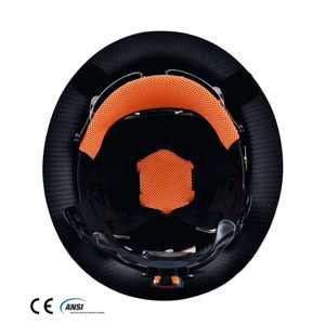 소스 제조업체 실제 탄소 섬유 소재 경량 안전 헬멧 높은 고도 작업 및 머리 보호를 위한 하드 모자 - Product Image 6