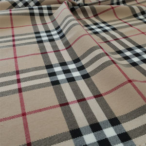 Takım elbise rahat trençkot pantolon için en popüler ekose desenli kumaş dimi iplik boyalı ekose kumaş - Product Image 5