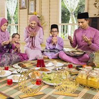 Décorations de Ramadan en contreplaqué, plaques de table pour la célébration de l'Aïd al-Fitr, en forme de lune et de château, semi-artisanales, pour usage intérieur, à suspendre