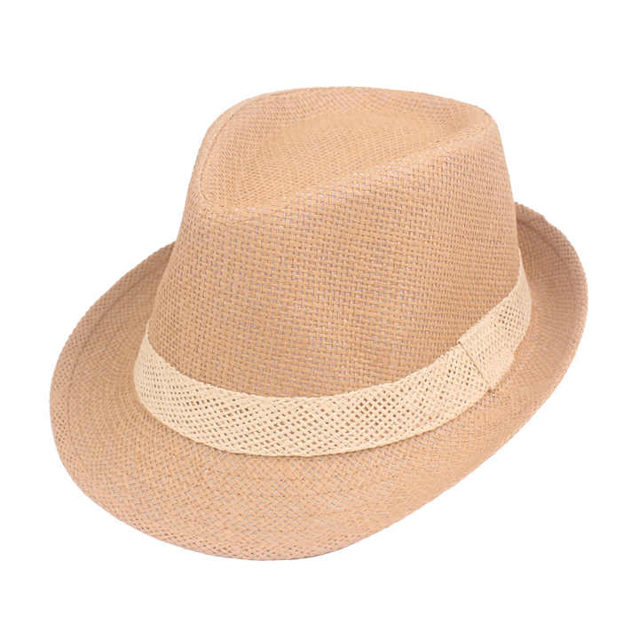 2024 Wholesale Fashion Trendy Men's Homburg Formal Derby Band Roll up