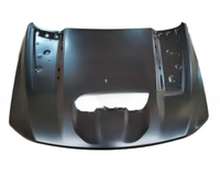 RAM1500 TRX 21-22 Modell Aluminium-Motorhaube OE 68442701AD Neu Maßgefertigt Untergestrichen Schwarz für 1500 TRX
