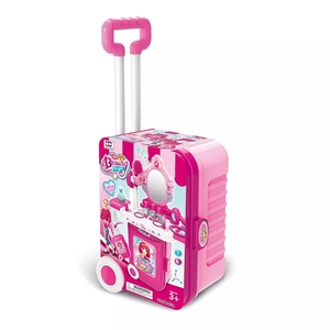 Jouet pour fille : Maquillage, cuisine, jeu d'imitation, maison, ensemble de docteur 3 en 1, valise trolley, jouet éducatif - Product Image 6