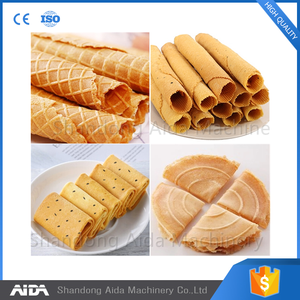 Machine à rouleaux de printemps entièrement automatique Machine à rouleaux de printemps Nouvelle machine de fabrication de biscuits en gaufres et en rouleaux de gaufrettes - Product Image 5