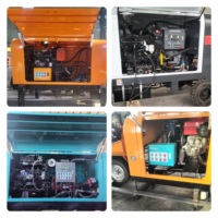 Machine portative électrique de pompage de ciment de pompe de jointoiement de ciment de remorque de moteur diesel 45KW pour le chantier de construction