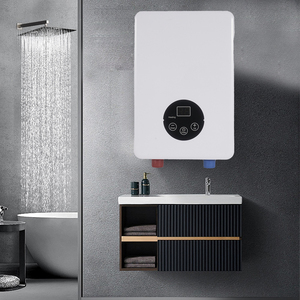 <span class=keywords><strong>Chauffe</strong></span>-<span class=keywords><strong>eau</strong></span> électrique instantané automatique pour douche, affichage LED, interface en allemand, intelligent, économe en énergie, pour hôtels et usage domestique, en plastique - Product Image 5