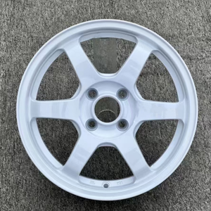 Jantes de voiture de course Gensole <span class=keywords><strong>Japan</strong></span> Design Te37 15 pouces 4 trous en alliage forgé <span class=keywords><strong>4X100</strong></span> neuves pour voiture de tourisme - Product Image 2