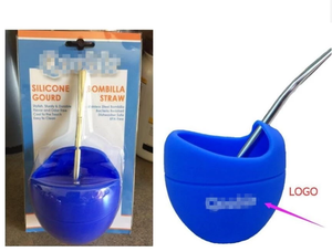 Mayorista Mateo Silicona Yerba Mate Calabaza Té Juego De Tazas De Calabaza Con Bombilla De Acero Inoxidable - Product Image 6