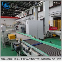 Palettiseur automatique à faible niveau, machine palettiseuse à portique pour cartons/boîtes/sachets, palettiseur à faible niveau