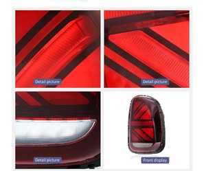 Feux arrière HETOP <span class=keywords><strong>MINI</strong></span> Coopers R60 2011-2016, mise à niveau, hayon, cabriolet, feux <span class=keywords><strong>de</strong></span> jour à LED, feux arrière, ensemble arrière pour BMW - Product Image 5
