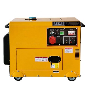 Làm mát bằng không khí 5KW duy nhất ba giai đoạn 50Hz 3000 vòng/phút 60Hz 3600 vòng/phút di động máy phát điện <span class=keywords><strong>diesel</strong></span> sử dụng nhà - Product Image 4