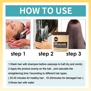 Crema Alisadora para el Cabello de Marca Privada, Fuerza Regular, Fórmula Suavizante para un Alisado Profesional y una Textura Manejable - Product Image 6