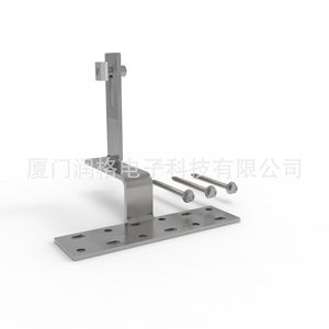 Support de montage solaire en acier inoxydable réglable pour toit avec traitement par sablage - Product Image 4