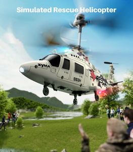 SYMA S53H Hélicoptère de sauvetage RC avec système de protection amélioré, blanc - Product Image 5