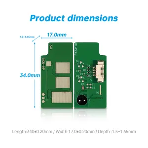 Puce de Toner Compatible W9040MC W9041MC W9042MC W9043MC pour HP Color LaserJet Managed MFP E77822DN E77822Z E77825DN E77825Z