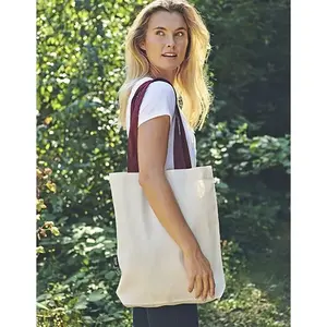 Sacs de courses avec poignées colorées, merchandising durable - Product Image 3