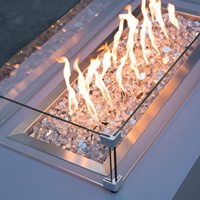 Pierres de verre trempé réfléchissant argenté 24K, verre brisé, pour foyer industriel, salle de bain, extérieur, hôtel, villa, jardin, foyer à gaz