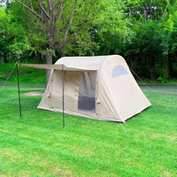 Tente de camping familiale de haute qualité, automatique, imperméable, quatre saisons, double couche, une chambre, pour 4 à 6 personnes, pour les fêtes en plein air