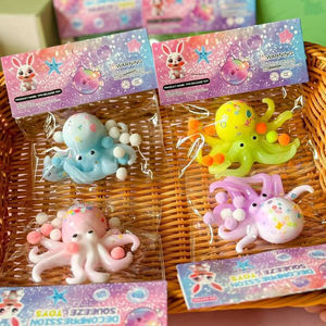 MS ของเล่นบีบสไตล์คนดังทางอินเทอร์เน็ตของเล่นจำลองความรู้สึกโคลนนุ่มพิเศษทำจาก PVC ฟองนมถั่วเหลืองอาหารเล่นแบบสบายๆความเครียด - Product Image 6