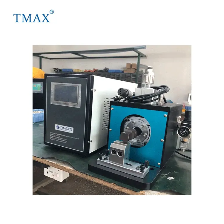 TMAX ब्रांड कार्यक्षेत्र बैटरी टैब पाउच सेल धातु पन्नी के लिए अल्ट्रासोनिक स्थान वेल्डर वेल्डिंग