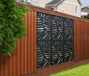 Fournitures de jardin - Clôture en composite <span class=keywords><strong>bois</strong></span>-plastique (WPC) comme séparateur de pièce et écran d'intimité pour piscine, bain à remous et <span class=keywords><strong>terrasse</strong></span> - Product Image 5