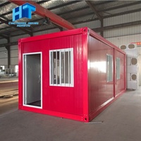Rumah Kontainer Lipat Baja Portabel Pabrik Suzhou Baru 2025 Harga Ekonomis Rumah Cepat Siap Huni Kamar Tidur Apartemen Gudang Toko