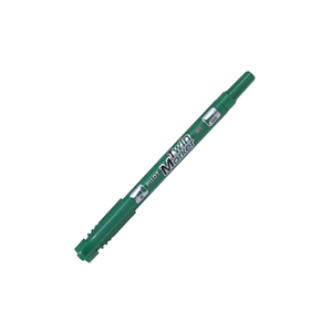 MEF-12EU Twin Marker Double Tip Oil Based Permanent Marker Fine Extra Fine Twin Cap <b>Drawing</b> <b>Office</b> Marker - Product Image 2