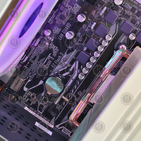 PC de jeu complet pas cher E5 2666V3 RX580, ensemble d'ordinateurs personnalisés, équipement de bureau, ordinateurs de bureau préassemblés, vente en gros, PC gamer