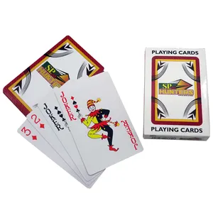 कम MOQ गेम कार्ड कस्टम गेम प्रिंटिंग प्लेइंग कार्ड पोकर लोगो के साथ सस्ते प्लेइंग कार्ड