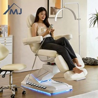 Table de massage thaïlandaise, civière de spa, chaise de tatouage, chaise de cire, lit de beauté électrique pour extensions de cils