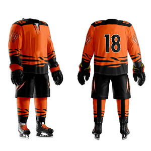 Professional Comfortable <b>Cheap</b> Price Breathable 100% Polyester Custom Ice Hockey Uniform Wholesale High Quality Lightweight <b>Set</b> - Product Image 4