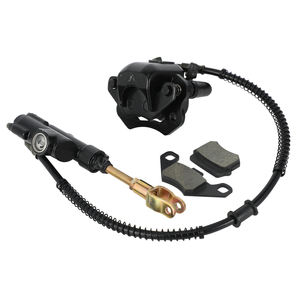 JFG Rear Foot Brake Clutch Folding Hydraulic Master Cylinders Pump Caliper Assembly Replacement for <strong>50cc</strong> 70cc 90cc 110cc <strong>ATV</strong> - Product Image 1